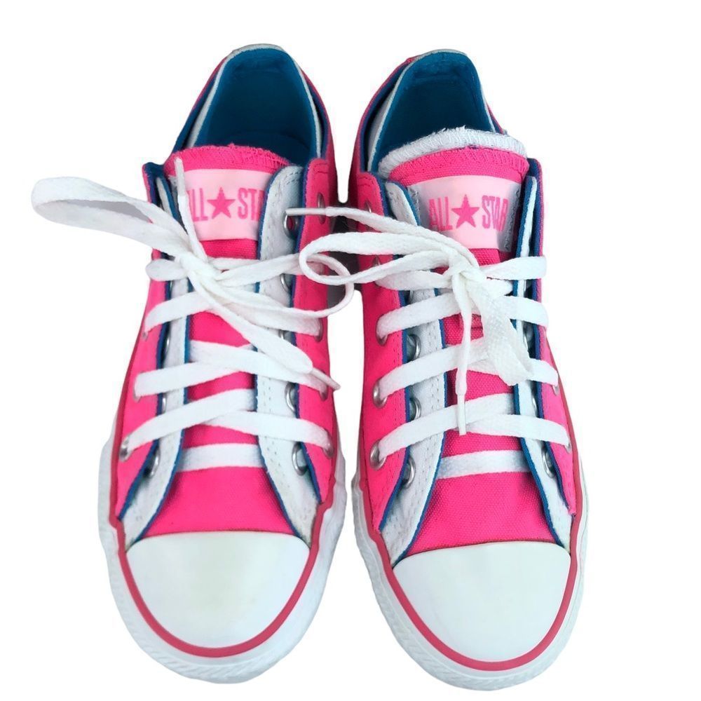 Unisex Converse All Star Chuck Taylor Double Upper Low Top sz 3M/5W